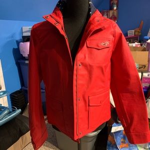 Hollister rain jacket
